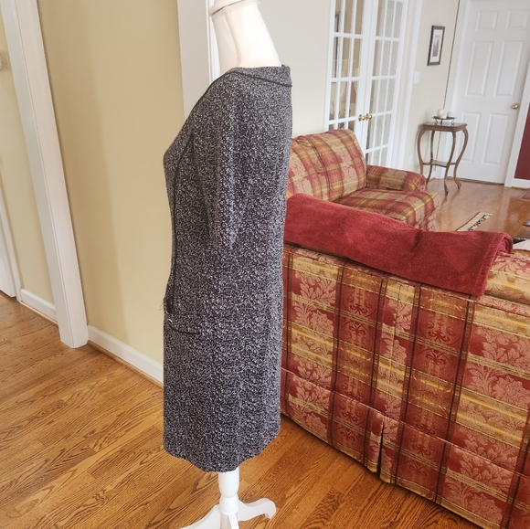 WHBM Professional black and white dress 8 - Picture 4 of 6